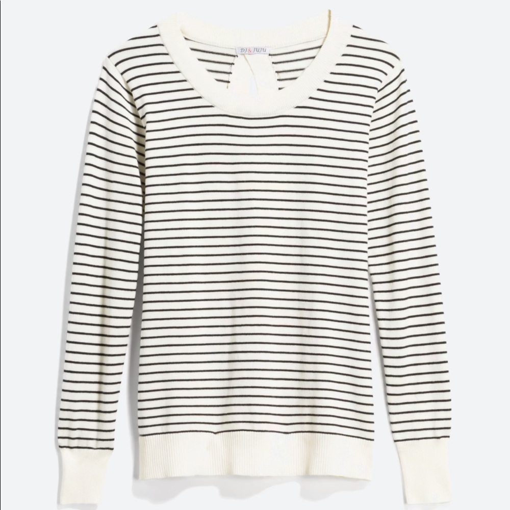 DJ & JUJU Francie Back Detail Pullover